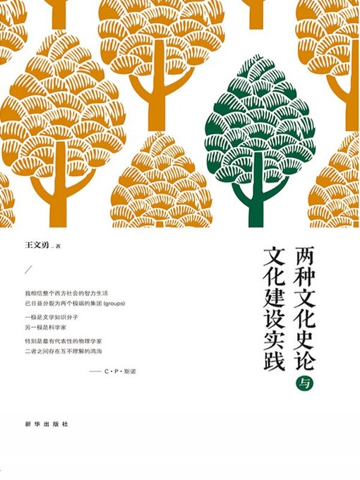 Cover image for 两种文化史论与文化建设实践